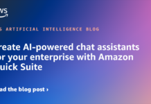 Asistentes de Chat Impulsados por IA para Tu Empresa con Amazon Quick Suite Create AI-powered chat assistants for your enterprise with Amazon Quick Suite