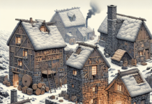 Casas Medievales: Supervivencia en el Frío Sin Chimeneas ni Ventanas Sin chimeneas ni cristales en las ventanas, las casas medievales estaban expuestas al frío y a corrientes constantes durante todo el invierno: así sobrevivían