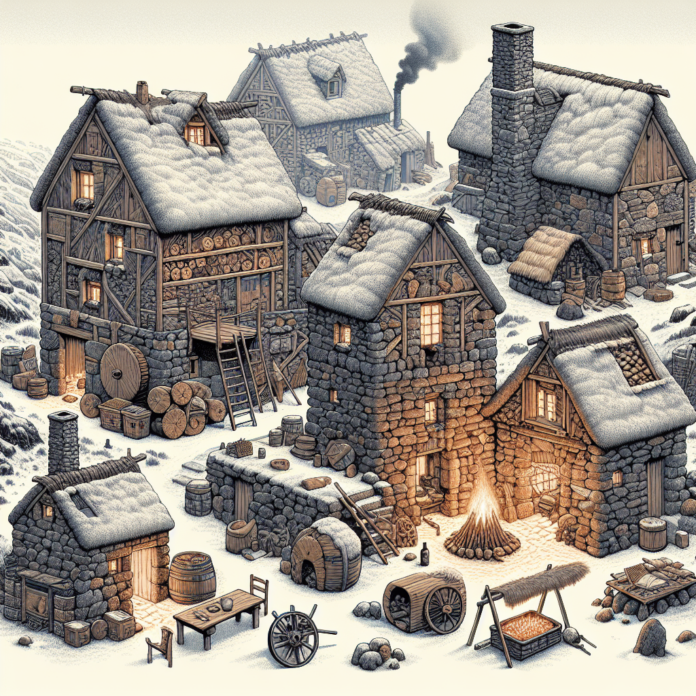 Casas Medievales: Supervivencia en el Frío Sin Chimeneas ni Ventanas Sin chimeneas ni cristales en las ventanas, las casas medievales estaban expuestas al frío y a corrientes constantes durante todo el invierno: así sobrevivían