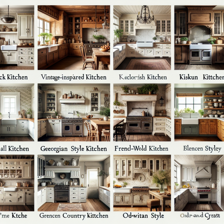 cocina clasica inspiradora