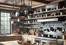 Cocinas Rústicas Modernas: Estilo y Confort para tu Hogar cocinas rústicas modernas con isla central