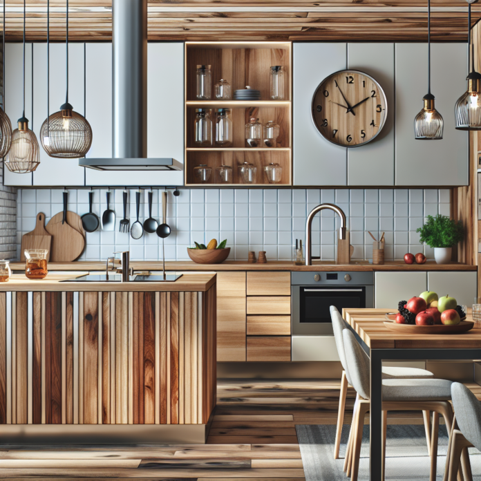 Cocinas a Medida: Diseño Funcional en Madera y Acero Inoxidable Maisons du Monde