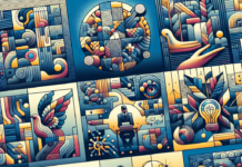 Combinaciones Creativas para el Éxito Salón moderno con colores profundos