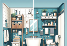 Cómo Transformar el Baño de un Alquiler: Soluciones Económicas y Sin Obras "El baño de nuestra casa de alquiler no podía ser más feo, así lo transformamos de forma económica y sin obras"