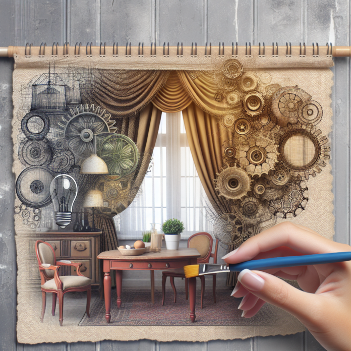 Cortinas Viejas: Ideas Creativas para Decorar el Hogar Así puedes reutilizar las cortinas viejas de tu salón como segunda opción para decorar el resto del hogar