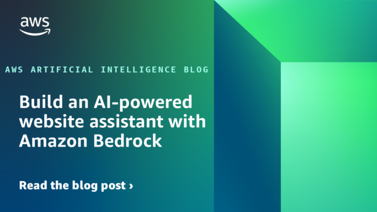 Build an AI-powered website assistant with Amazon Bedrock