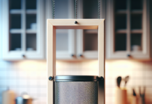 Cubo de Basura Colgante Compacto y Discreto para Cocinas Pequeñas de Carrefour Carrefour tiene un cubo de basura colgante compacto y discreto, ideal para cocinas pequeñas