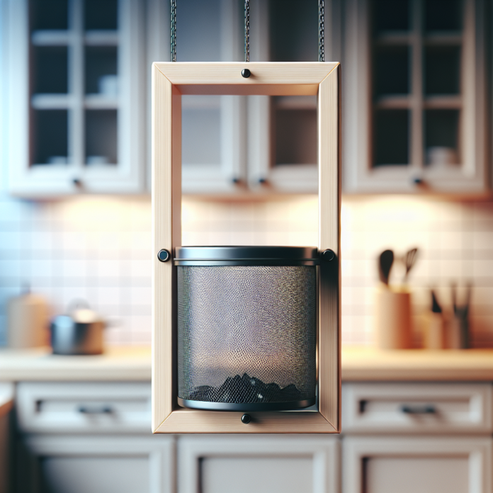 Cubo de Basura Colgante Compacto y Discreto para Cocinas Pequeñas Carrefour tiene un cubo de basura colgante compacto y discreto, ideal para cocinas pequeñas