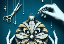 Decoración Navideña en Tendencia: Crea Bellas Piezas Con Hojas de Periódico y Libros Viejos No lo sabía, pero con hojas de periódico o libros viejos, podemos hacer esta preciosa decoración en tendencia esta Navidad