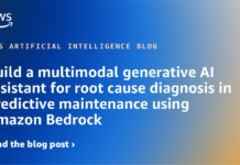 Desarrollo de un Asistente de IA Generativa Multimodal para el Diagnóstico de Causas Raíz en Mantenimiento Predictivo con Amazon Bedrock Build a multimodal generative AI assistant for root cause diagnosis in predictive maintenance using Amazon Bedrock