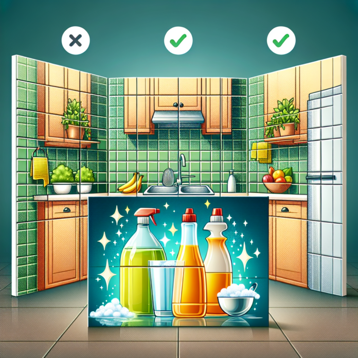 "Te voy a enseñar un truco para acabar con la suciedad de los azulejos de la cocina con solo tres ingredientes"