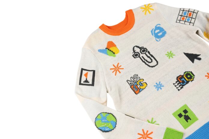 Unwrap joy this holiday with this year’s Microsoft holiday sweaters