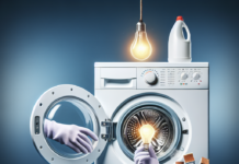 Desmitificando el Uso de Vinagre y Bicarbonato de Sodio en la Limpieza de la Lavadora "Otra mentira, usar vinagre y bicarbonato de sodio juntos no sirve para limpiar la lavadora"