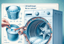 Detergente Líquido en Frío: ¿Por Qué se Queda en el Tambor de la Lavadora? "Si usas detergente líquido en frío dentro de la lavadora, se queda en el tambor"
