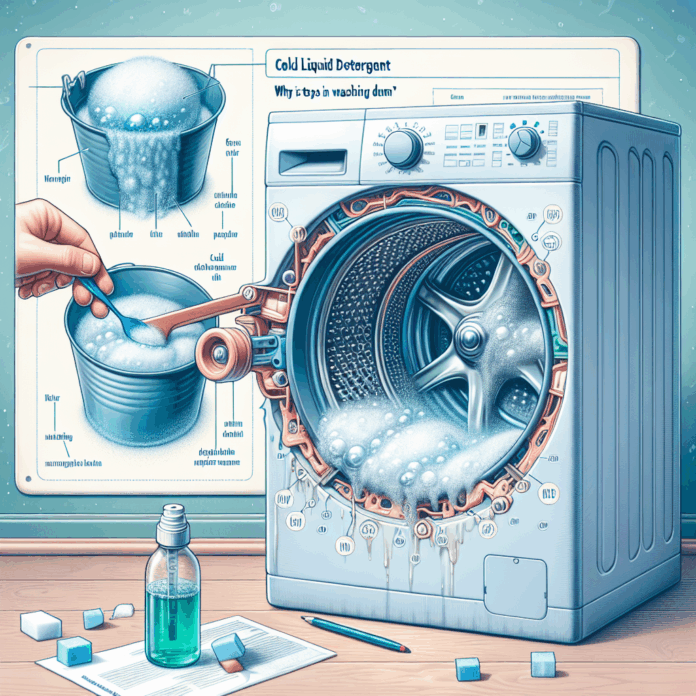 "Si usas detergente líquido en frío dentro de la lavadora, se queda en el tambor"