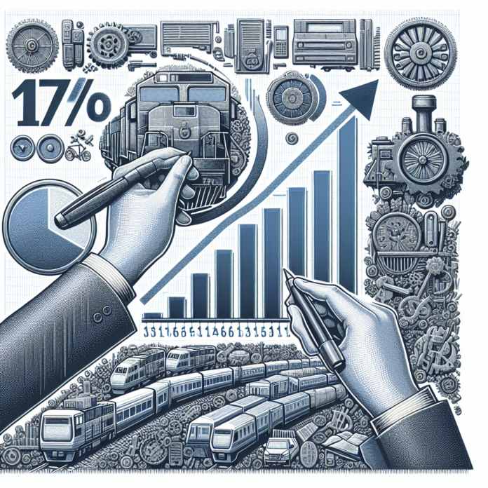 Disminución del 11% en las Fatalidades del Transporte Ferroviario en A train crash.