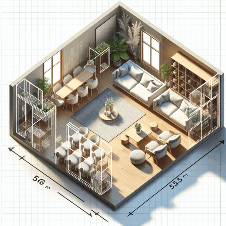 Distribución abierta: la mejor forma de aprovechar 56 m²