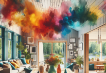 El Poder del Color Drenching en el Interiorismo de Esta Casa Sueca Maisons du Monde