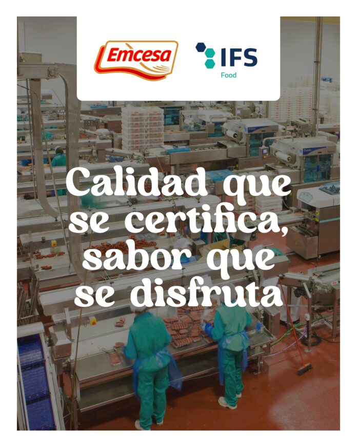 Emcesa Renueva su Certificación IFS Food y Consolida su Liderazgo Emcesa renueva su certificación IFS Food y refuerza su liderazgo en calidad
