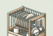 Escurreplatos Mini de Leroy Merlin: Diseño Compacto Ideal para Cocinas Pequeñas Leroy Merlin tiene un escurreplatos mini de diseño compacto que es ideal para cocinas pequeñas