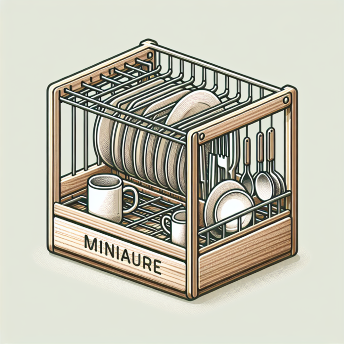 Escurreplatos Mini de Leroy Merlin: Diseño Compacto Ideal para Cocinas Leroy Merlin tiene un escurreplatos mini de diseño compacto que es ideal para cocinas pequeñas