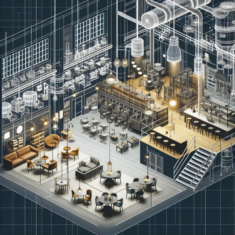 Ideas de decoración para locales y edificios industriales