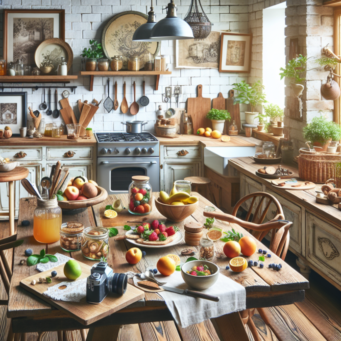 Explora 32 Encantadoras Fotos de Cocinas Rústicas para Inspirarte 🔴+32 Fotos de cocinas rústicas con encanto para inspirarte