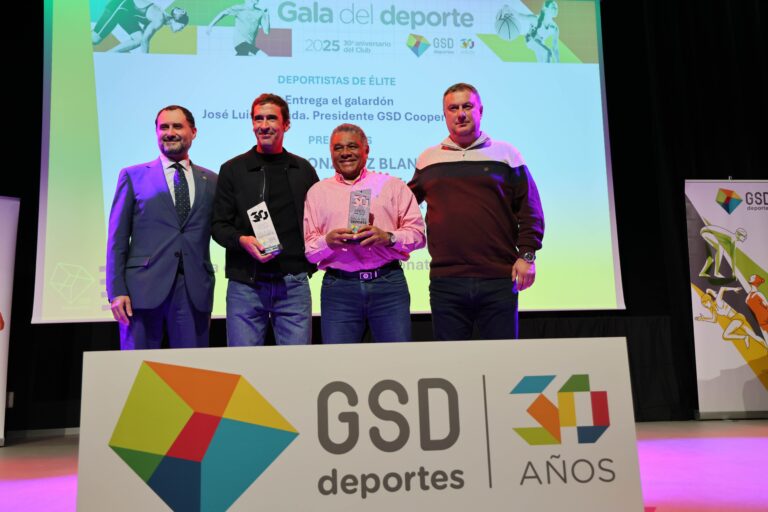 GSD celebra la Gala del Deporte 2025 y el 30 aniversario del Club Deportivo GSD