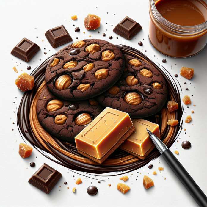 Galletas de Chocolate con Toffee y Mantequilla Dorada Maisons du Monde