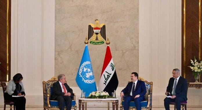 Guterres Celebra el Comienzo de un Nuevo Capítulo en Irak Guterres celebra el inicio de un nuevo capítulo en Iraq tras el cierre de la misión de la ONU