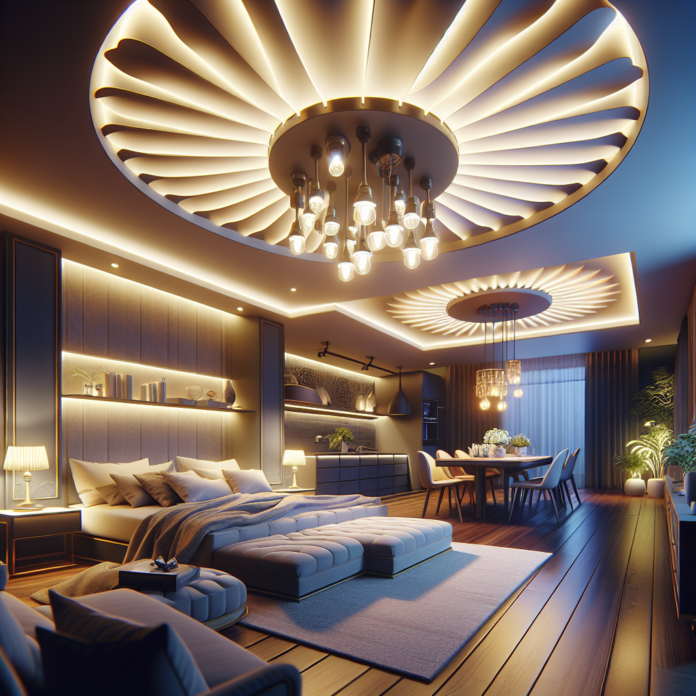 Iluminar Solo el Techo: El Efecto de Baratez en Tu "Poner luces solo en el techo hace que tu casa se vea más barata"