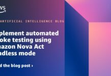 Implementación de Pruebas Automáticas de Humo Usando el Modo Sin Cabeza de Amazon Nova Act Implement automated smoke testing using Amazon Nova Act headless mode