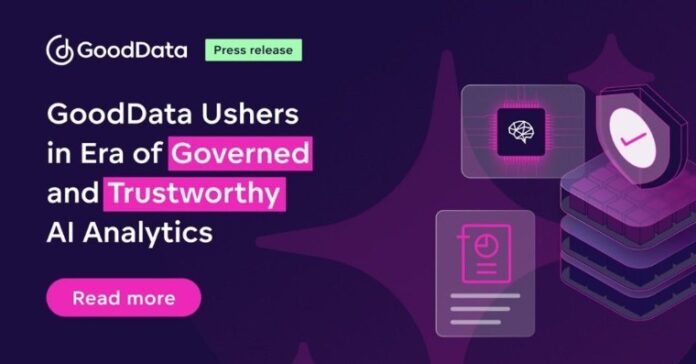 GoodData inaugura una era de analítica de IA gobernada y confiable