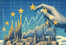 Instantánea de las Economías de la UE: Nuevas Estadísticas Experimentales Colourful wooden squares piles on top of each-other.