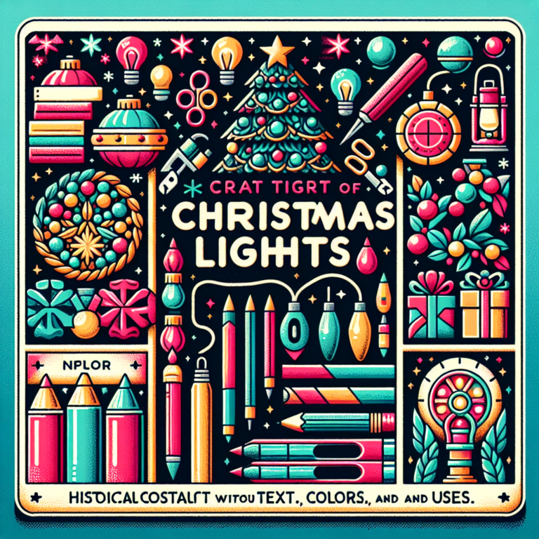 luces de Navidad tipos