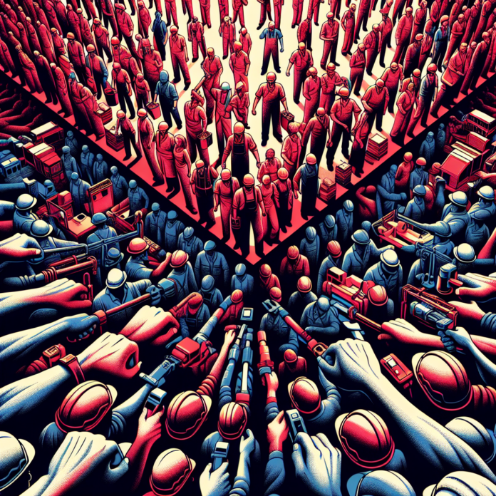 Más de 40,000 casos de cáncer laboral reconocidos en la A builder at a building site.