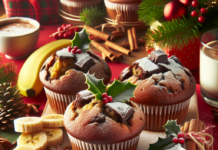 Muffins de Plátano y Chocolate para un Brunch Navideño Delicioso Maisons du Monde