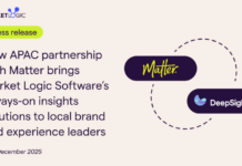 Nueva Alianza en APAC: Market Logic Software y Matter Presentan Insights Activos para Líderes de Marca Nueva alianza en APAC: Market Logic Software y Matter lanzan insights siempre activos para líderes de marca