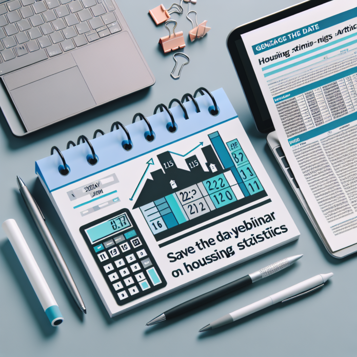 Reserva la fecha: Webinar sobre estadísticas de vivienda - Artículos A person taking note while watching a live stream on his PC.