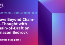 Supera la Cadena de Pensamiento con la Cadena de Borrador en Amazon Bedrock Move Beyond Chain-of-Thought with Chain-of-Draft on Amazon Bedrock