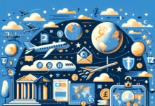 Transferencias Personales: 52.1 Mil Billones Enviados Fuera de la UE en 2024 A glass globe and euro notes.