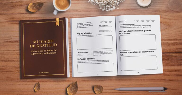 'Mi Diario de Gratitud' conquista Amazon por su diseño funcional y enfoque práctico