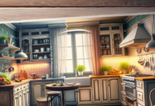 Transformación de mi Cocina: Un Cambio Sin Obras "Así era el aspecto de mi cocina desde 2021 hasta la actualidad, pero he decidido reformarla sin obras y quitar el vinilo de los muebles"