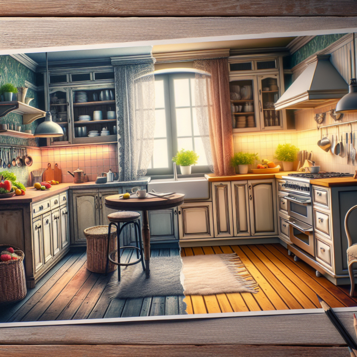 Transformación de mi Cocina: Un Cambio Sin Obras "Así era el aspecto de mi cocina desde 2021 hasta la actualidad, pero he decidido reformarla sin obras y quitar el vinilo de los muebles"