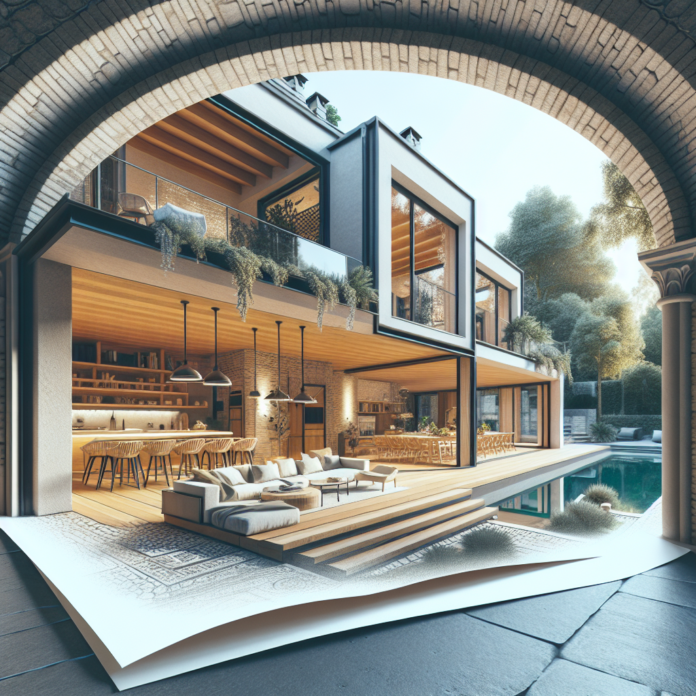 así es esta espectacular vivienda italiana que diluye las fronteras entre interior y exterior