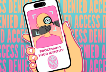 Verificación de Edad en Internet: Hemos Creado un Recurso para Defenderte A hand holding a cellphone showing a verification screen and ACCESS DENIED in the background.