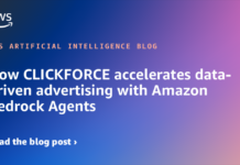 CLICKFORCE: Acelerando la Publicidad Basada en Datos con Agentes de Amazon Bedrock How CLICKFORCE accelerates data-driven advertising with Amazon Bedrock Agents