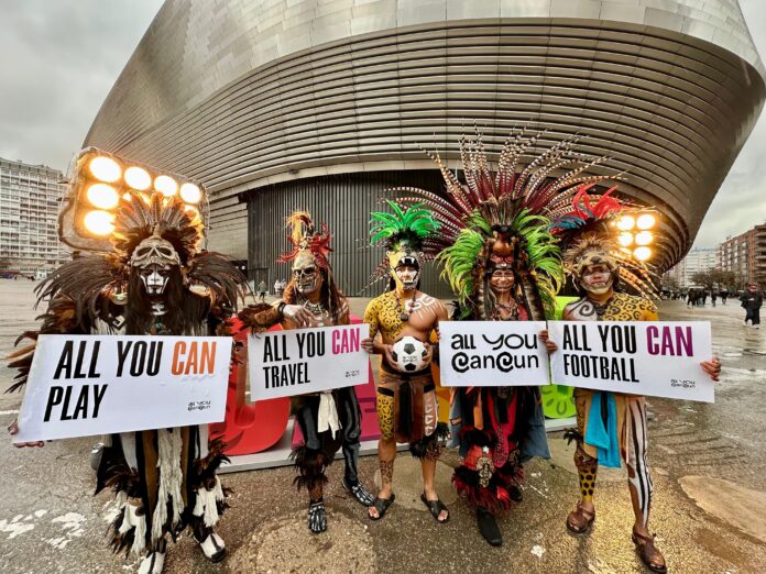 Cancún: La Puerta de Entrada al Mundial 'Cancún, la puerta de entrada al Mundial', una campaña con la que Cancún ha conquistado FITUR