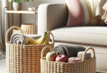 Cestas Flexibles y Bonitas en Lidl: Perfectas para Organizar las Mantitas del Sofá Ya en Lidl las cestas flexibles y bonitas ideales para guardar las mantas del sofá