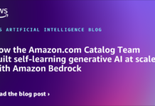 Cómo el Equipo de Catálogo de Amazon.com Construyó IA Generativa Autodidacta a Escala con Amazon Bedrock How the Amazon.com Catalog Team built self-learning generative AI at scale with Amazon Bedrock